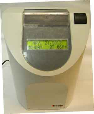 Time Clock Outlet - Isgus 2040 Isgus 100 Employee self-totaling time clock